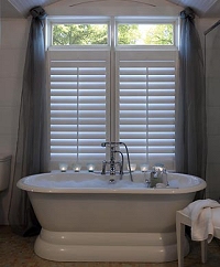 bathroom window treatments